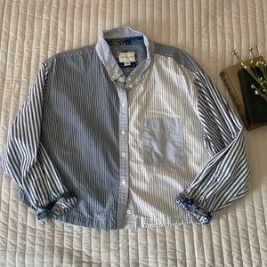 AE Striped Long Sleeve Shirt